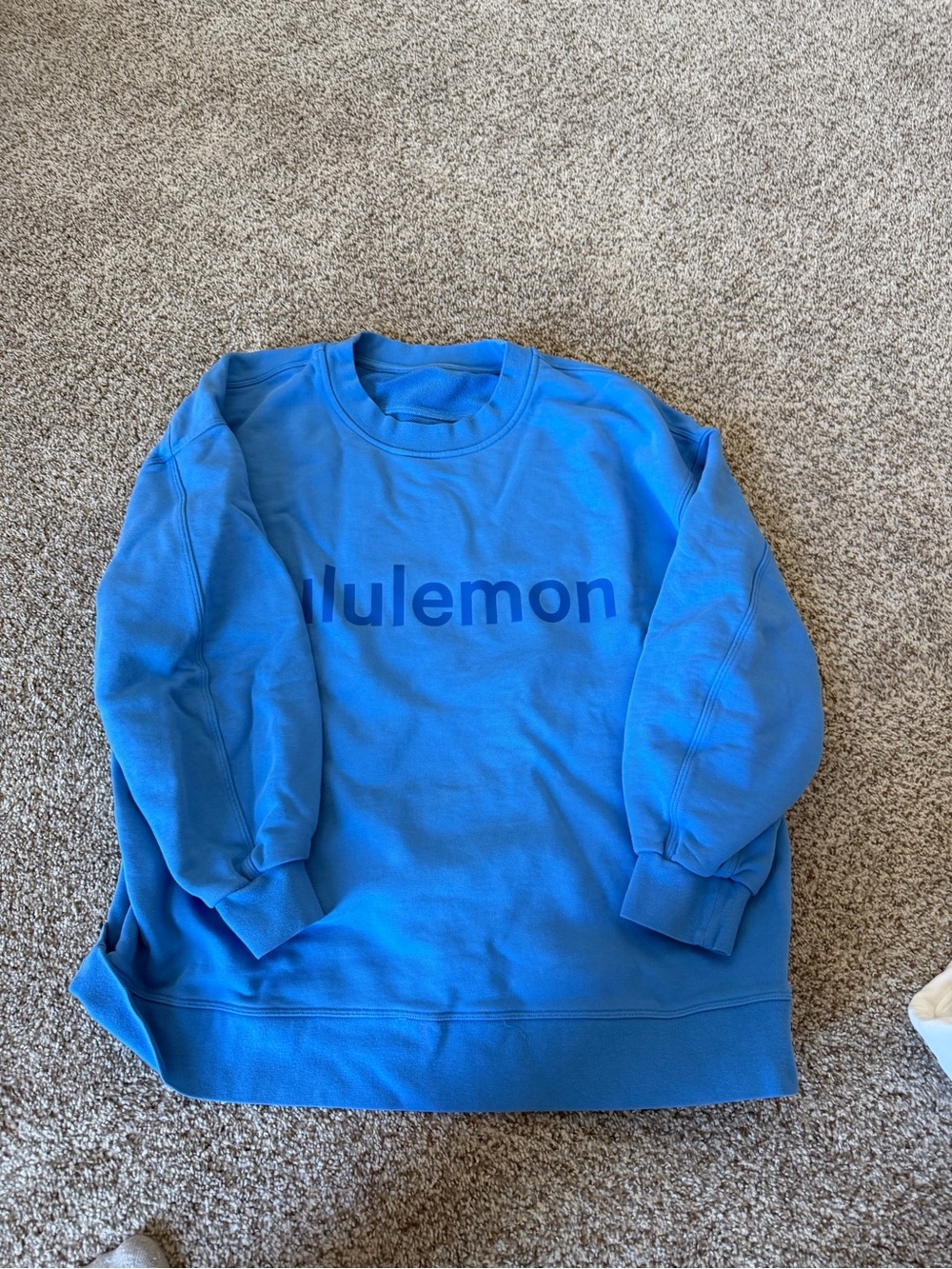 lululemon athletica Women’s Crewneck Sweatshirt — Blue